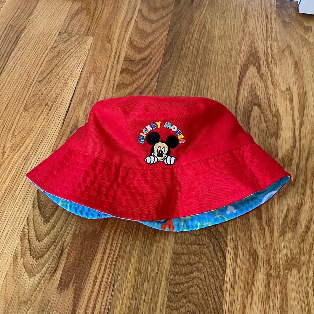 Red Mickey Mouse Bucket Hat
